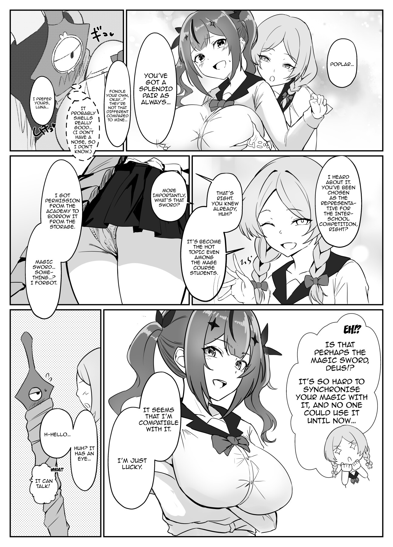 Hentai Manga Comic-Reincarnated As A Demon Sword ~After Reincarnating As The Strongest Demon Sword, I'm Making The Beauty Who Got Me Become Horny Every Time She Uses Me~-Read-8